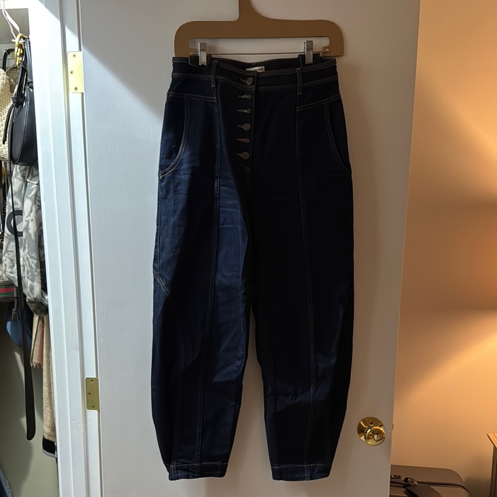 Ulla Johnson High Rise Women Jeans - Dark Blue